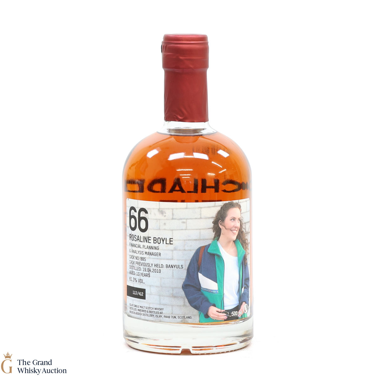 Bruichladdich - 13 Year Old - Valinch 66 - Rosaline Boyle (50cl)