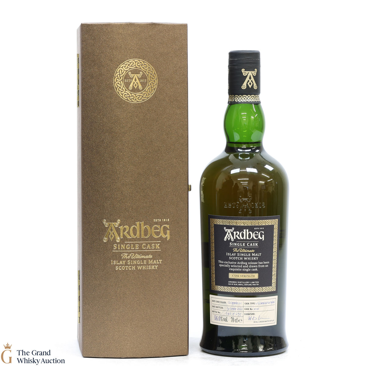 Ardbeg - 10 Year Old 2012 - Charred Red Wine Cask #4046