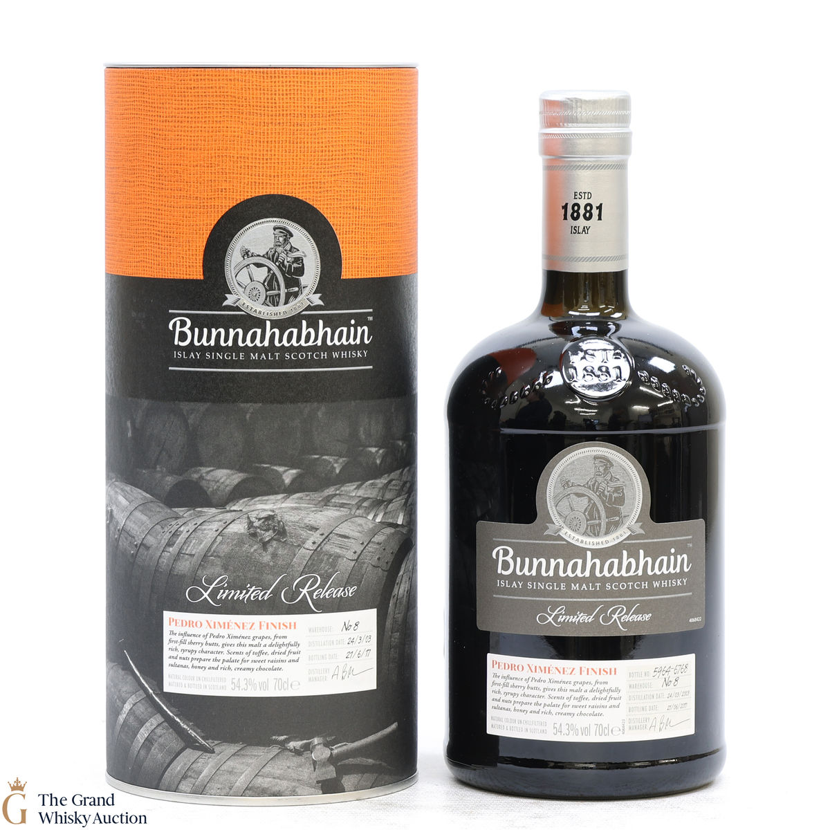 Bunnahabhain - 2003 - Limited Release - Pedro Ximénez Finish