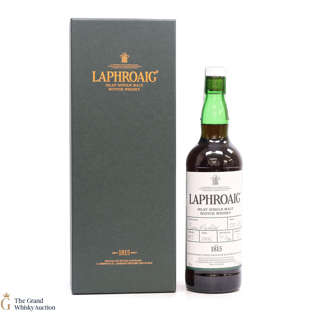 Laphroaig - 1996 Single Cask #003 - Hand Fill Release #2 2022 