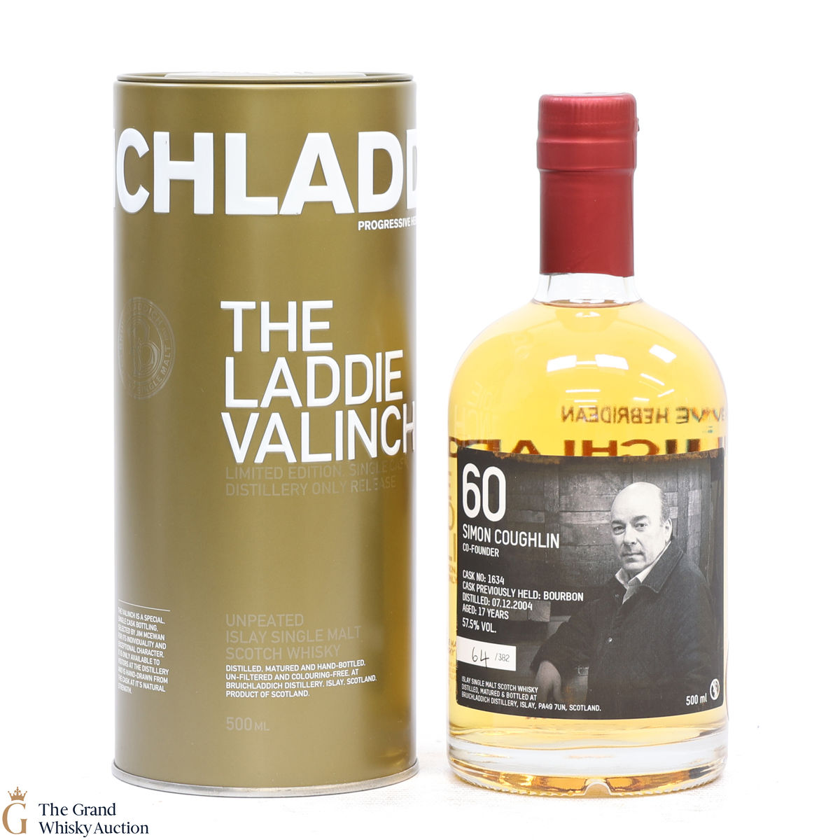 Bruichladdich - 17 Year Old - Valinch 60 -  Simon Coughlin (50cl)