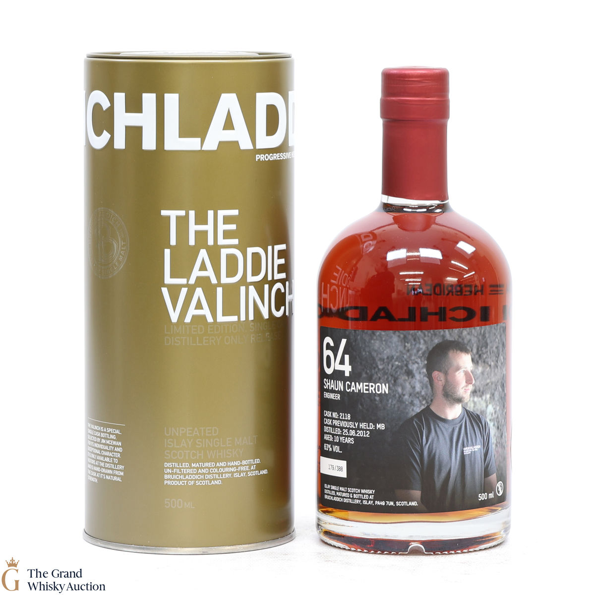 Bruichladdich - 10 Year Old - Valinch 64 - Shaun Cameron (50cl)