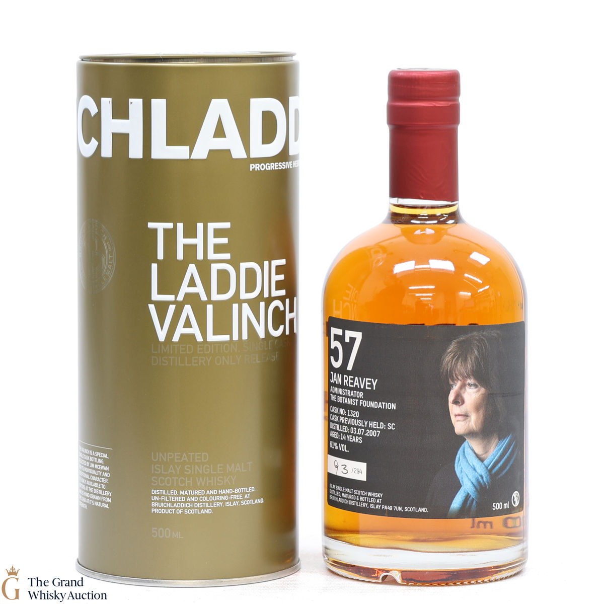 Bruichladdich - 14 Year Old - Valinch 57 - Jan Reavey 50cl