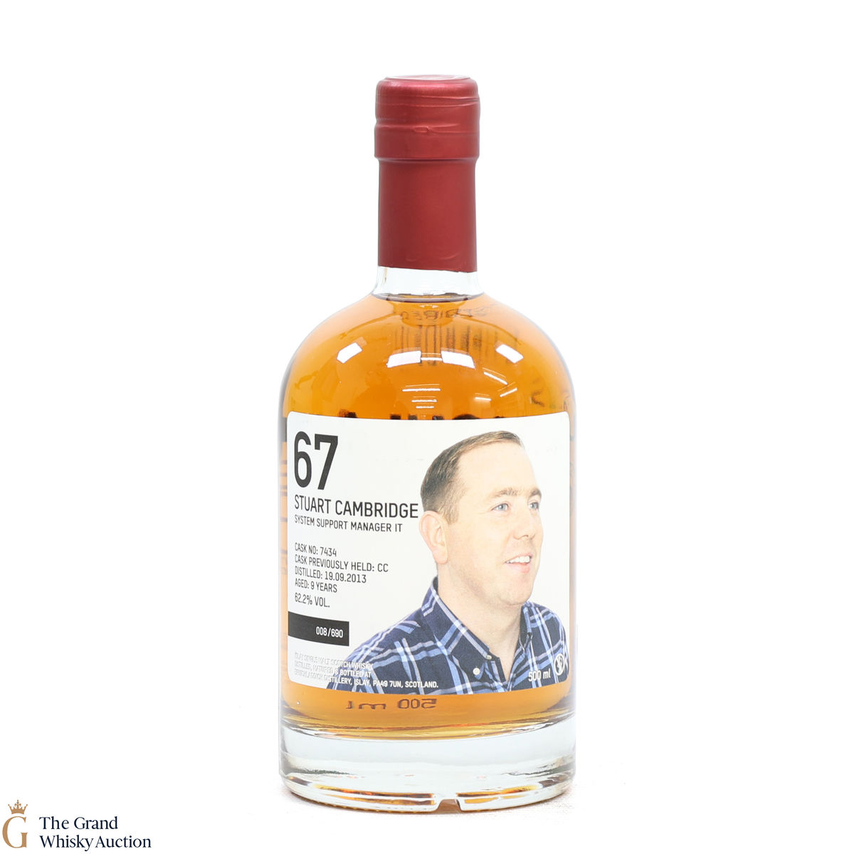 Bruichladdich - 9 Year Old - Valinch 67 - Stuart Cambridge 50cl