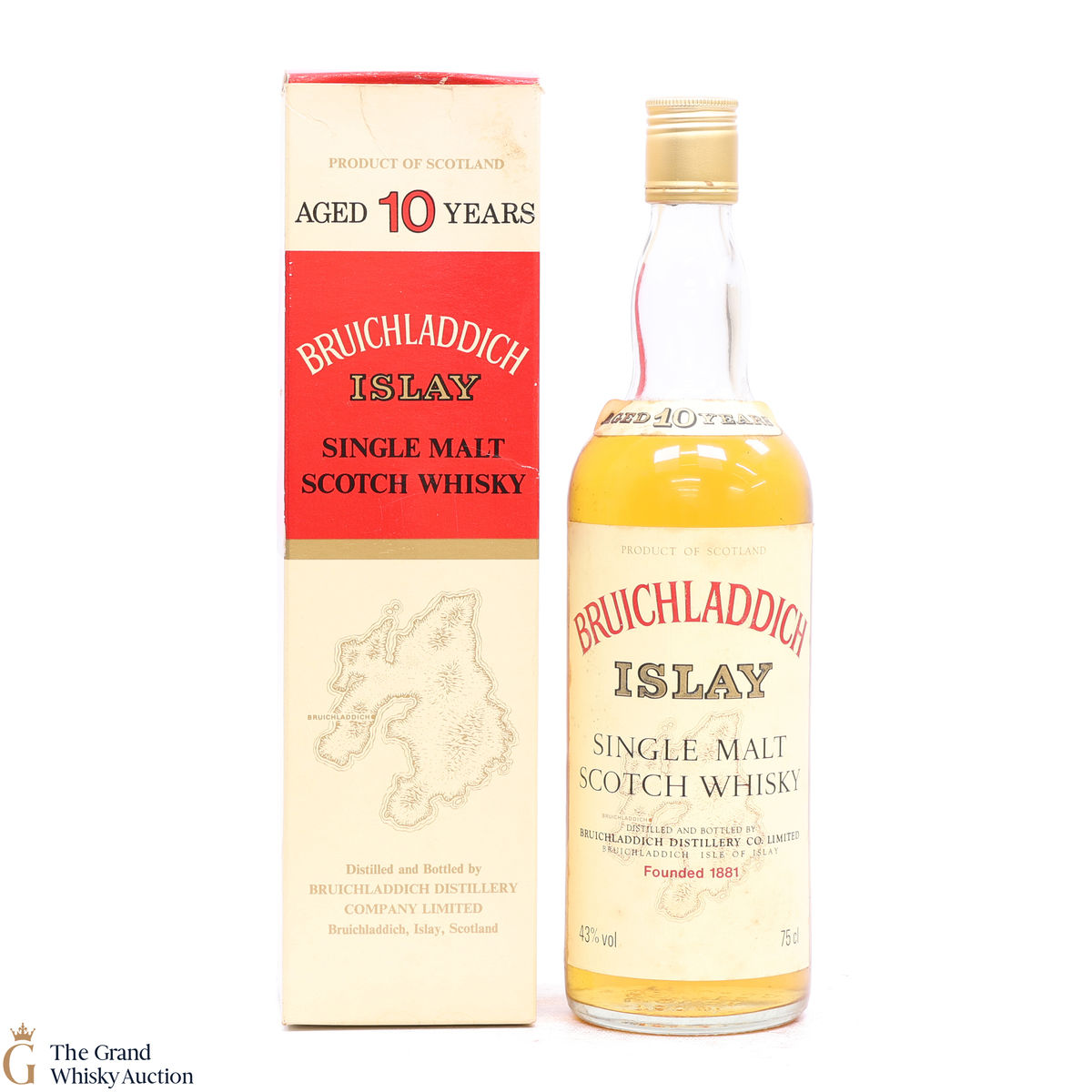 Bruichladdich - 10 Year Old (1980s)