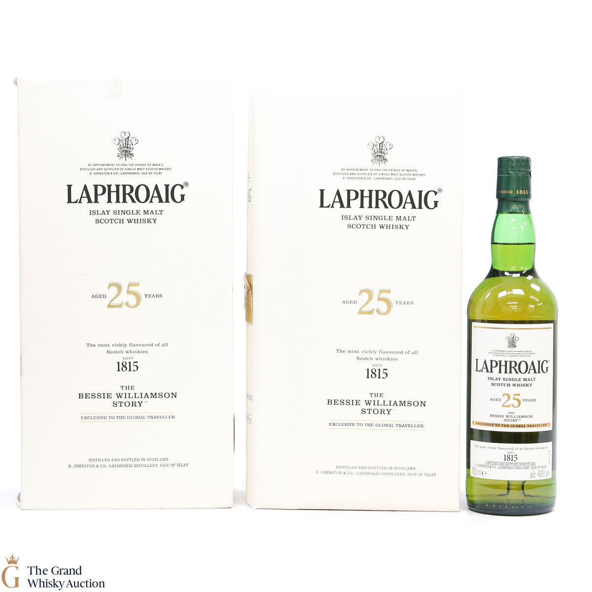 Laphroaig - 25 Year Old Bessie Williamson Story Exclusive to Global Traveller 