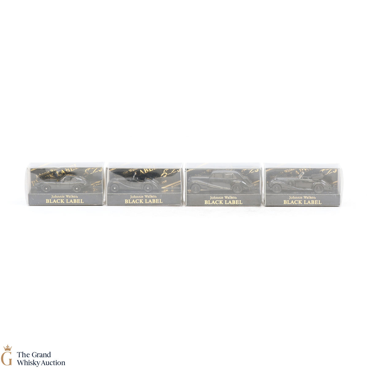 Johnnie Walker - Black Label - 4 x Classic Car Edition By Wiking