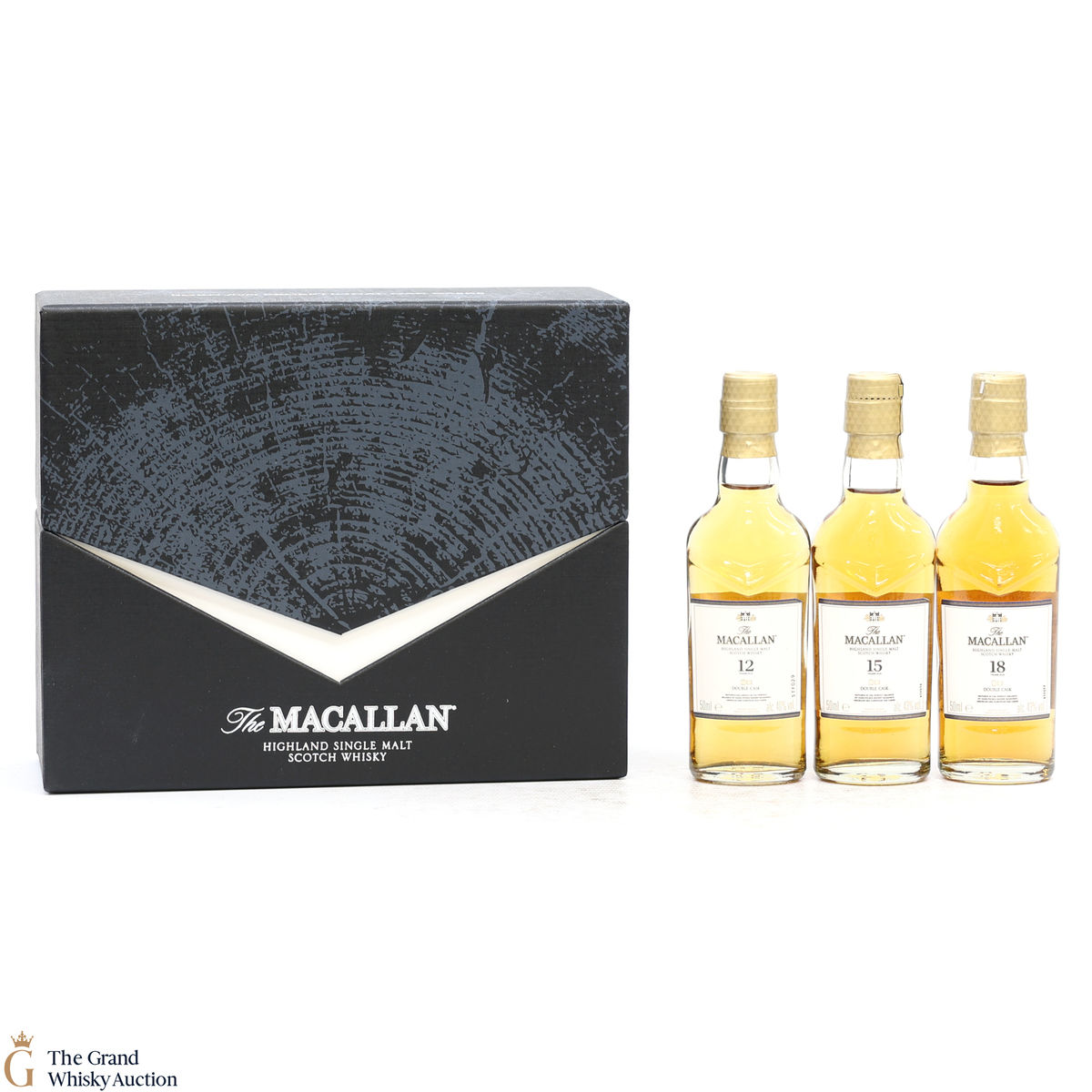 Macallan - 12, 15 & 18 YO Double Cask Set (3 x 5cl)