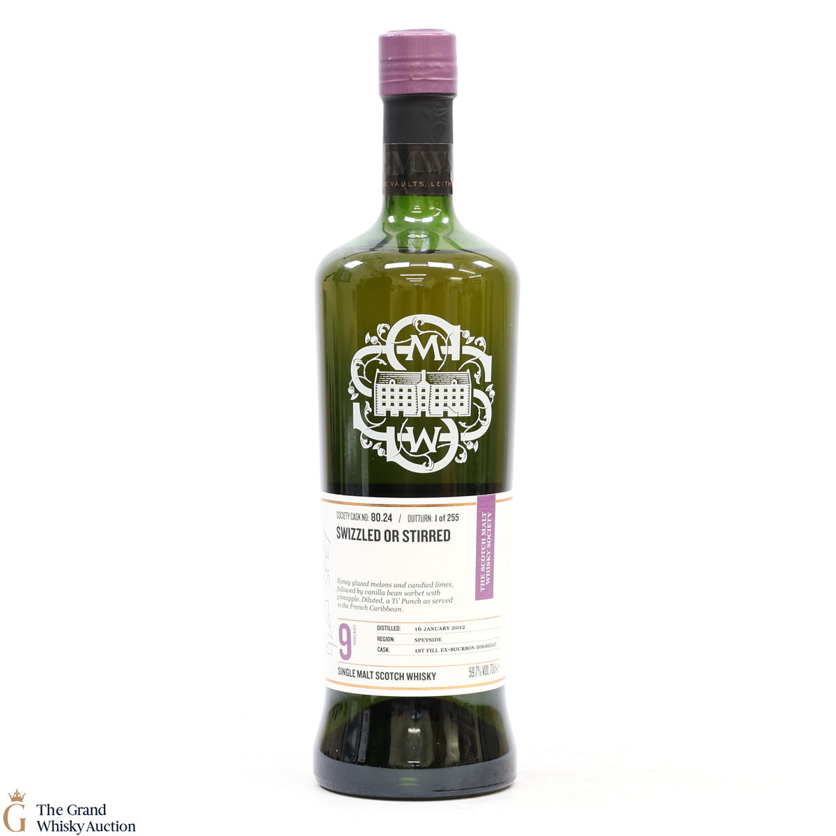 Glen Spey - 9 Year Old - SMWS 80.24 - Swizzled or Stirred