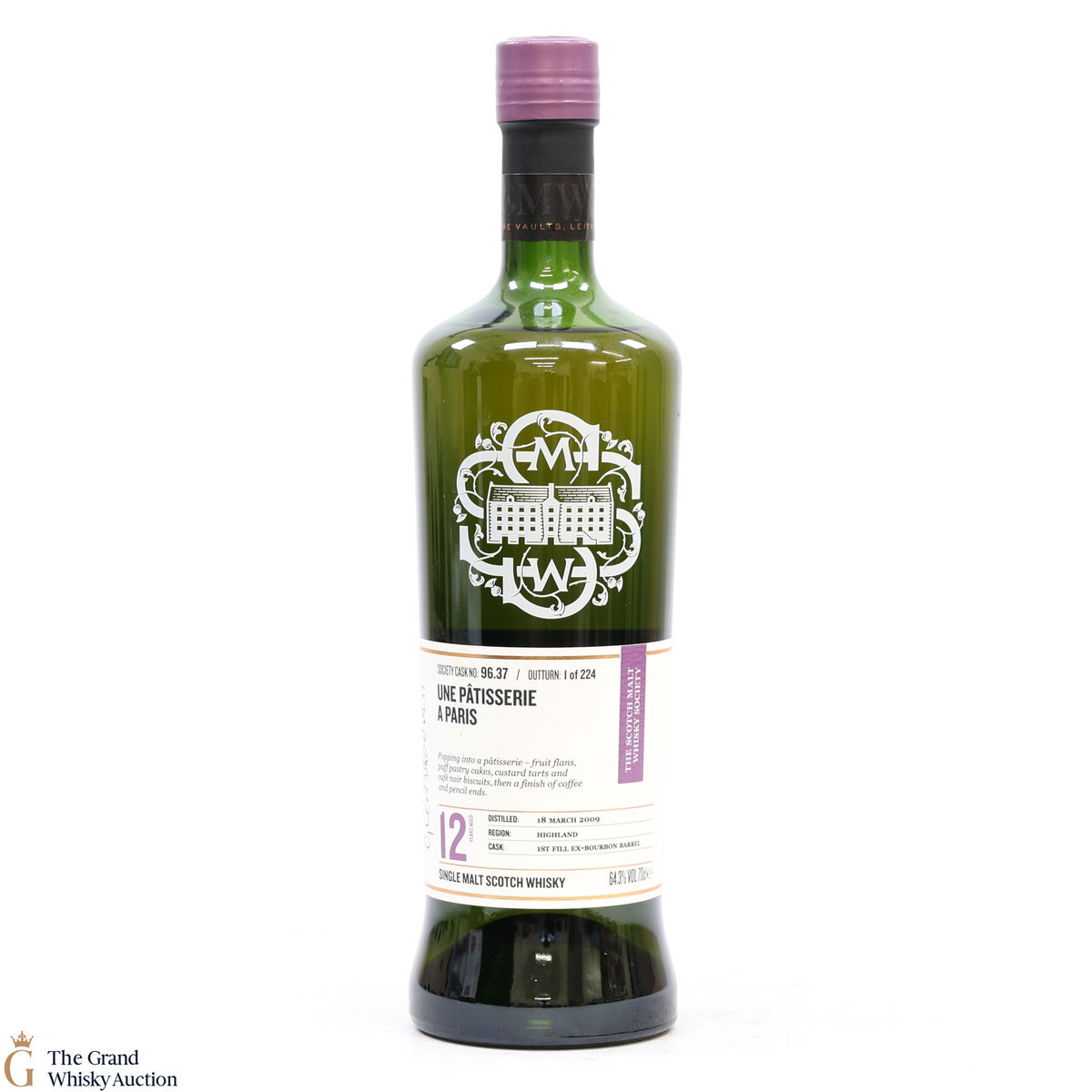 Glendronach - 12 Year Old - SMWS 96.37 - Une Pâtisserie A Paris