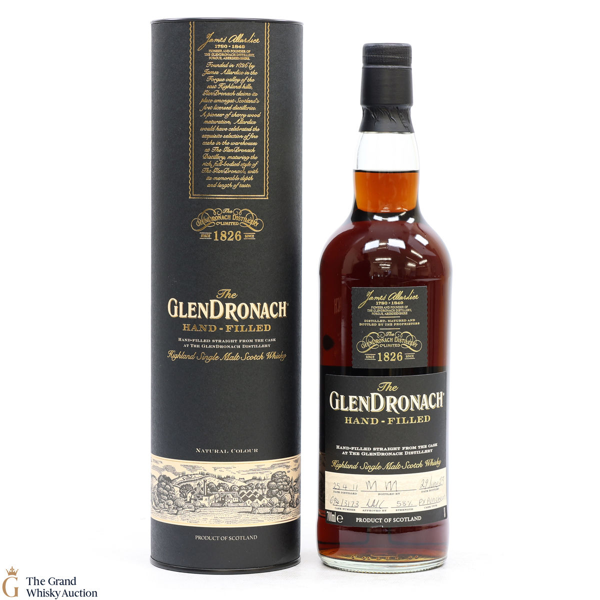 Glendronach - 12 Year Old 2011 Hand Filled Cask Strength PX Puncheon #3173