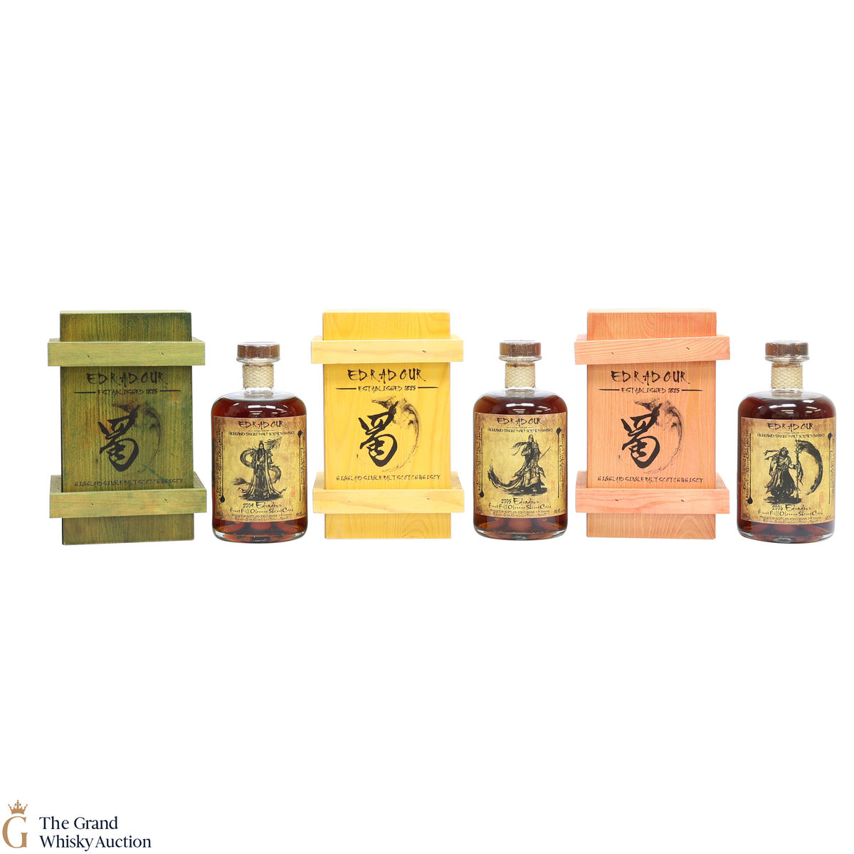 Edradour - 2004, 2005, 2006 - Taiwan Exclusive Set (3 x 50cl)