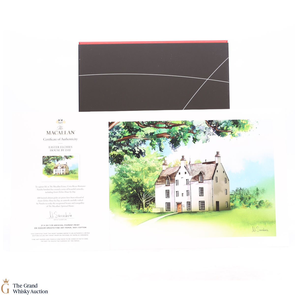 Macallan - Easter Elchies House By Day - Giclee Art Print