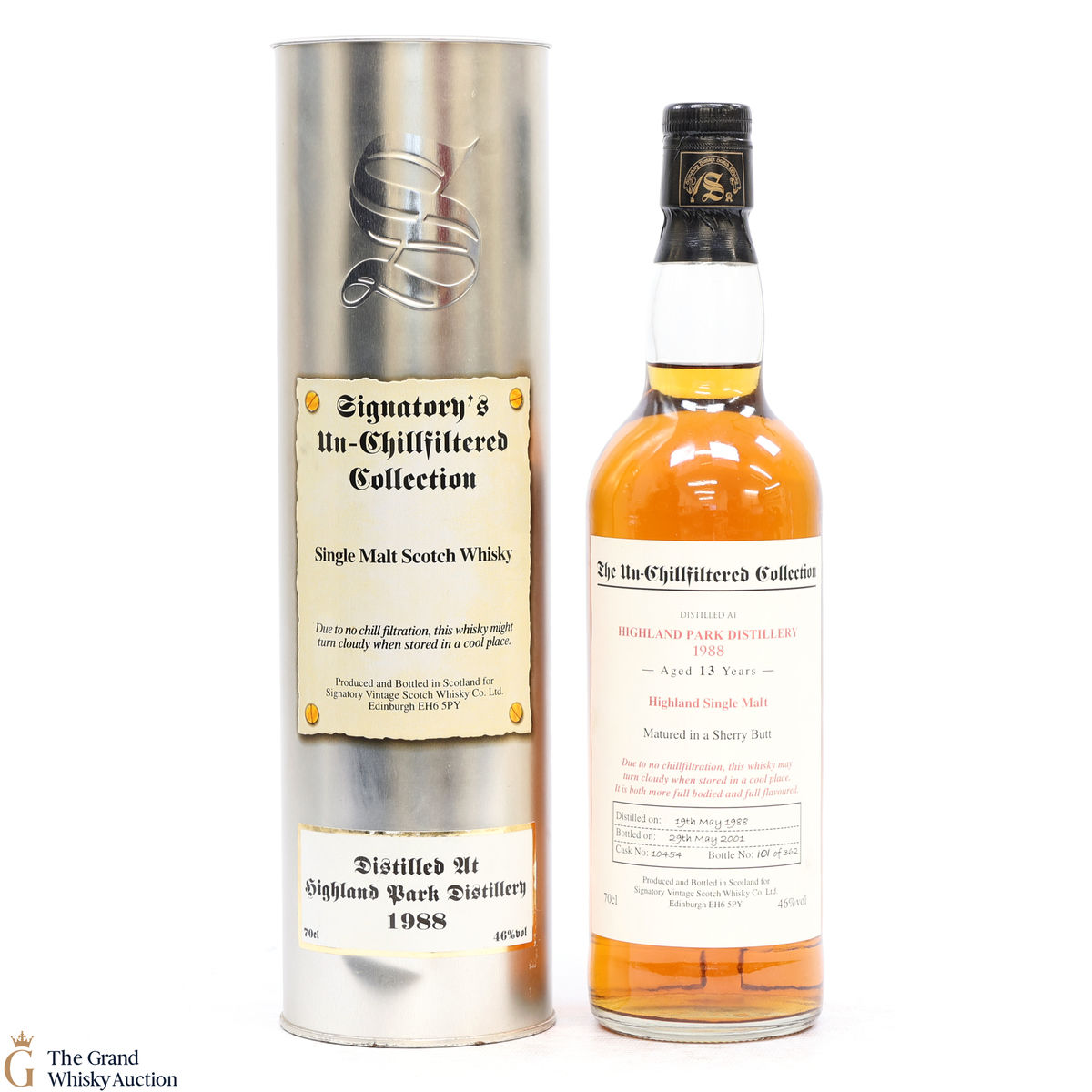 Highland Park - 13 Year Old 1988 - Signatory #10454