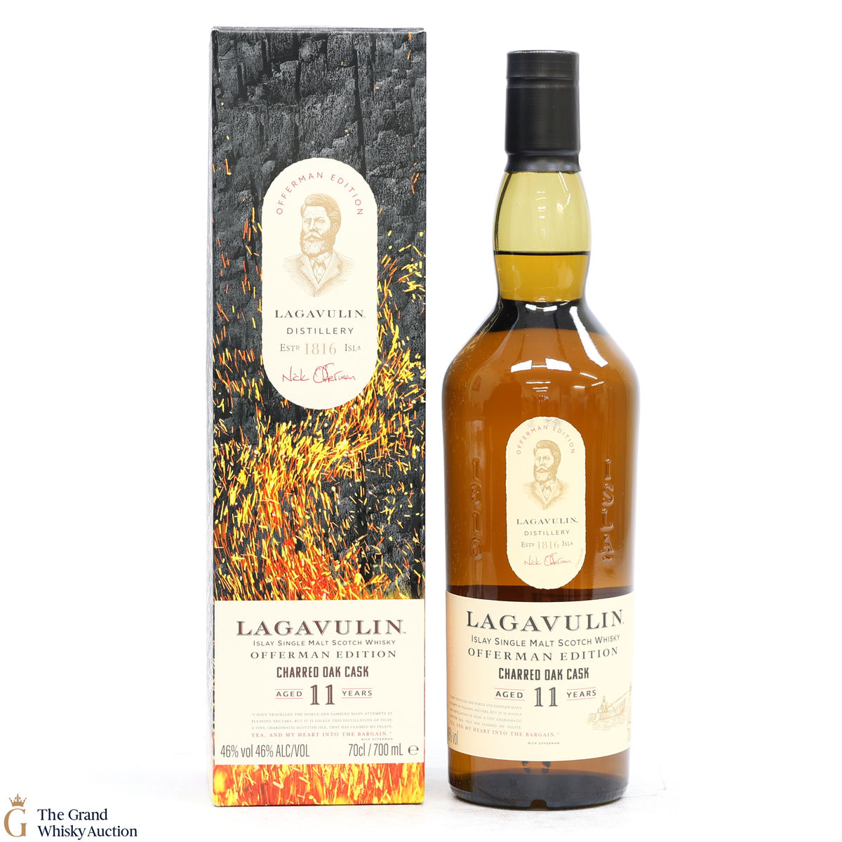 Lagavulin - 11 Year Old - Offerman Edition - Charred Oak Cask 