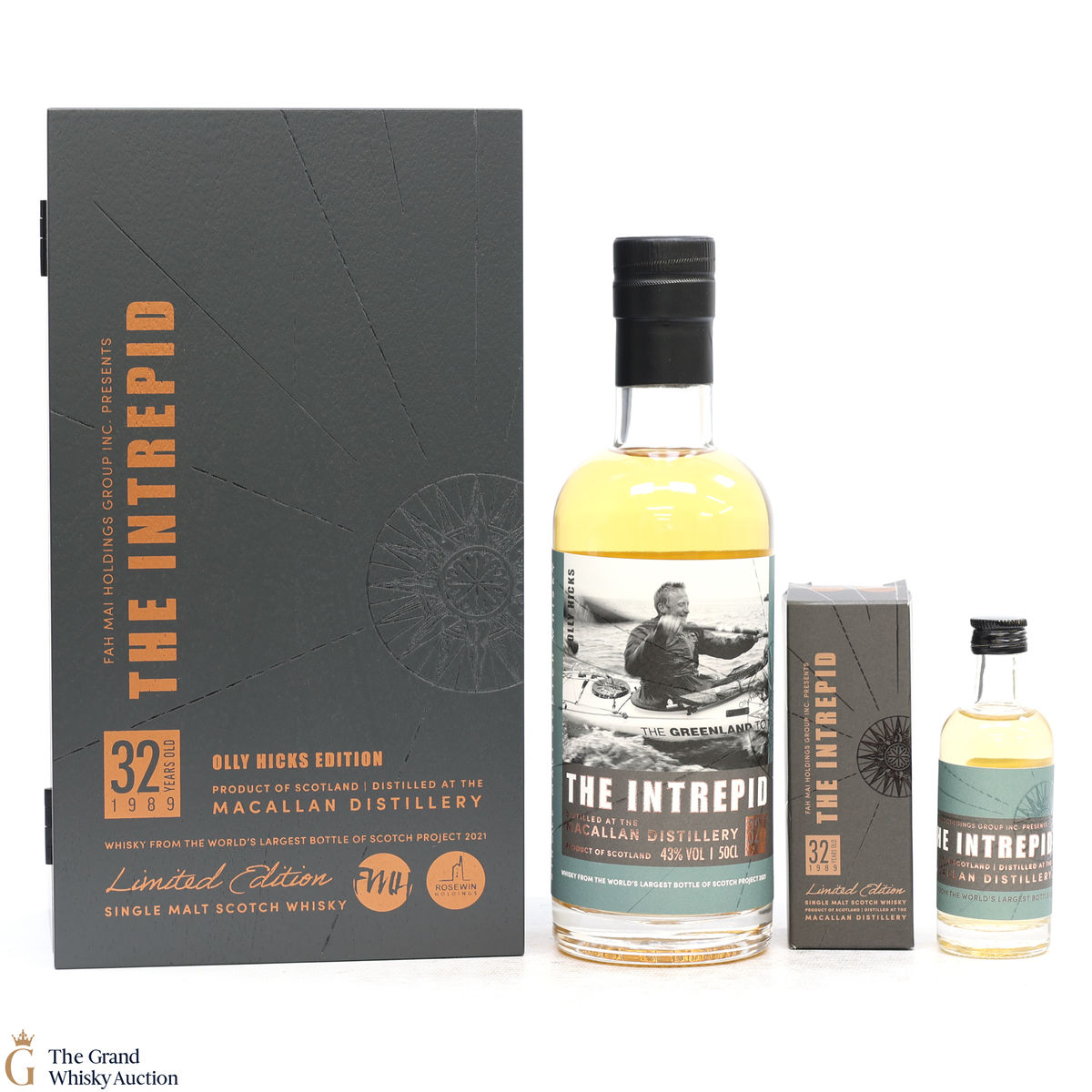 Macallan - 32 Year Old 1989 - The Intrepid Sarah Outen Edition (50cl & 5cl)