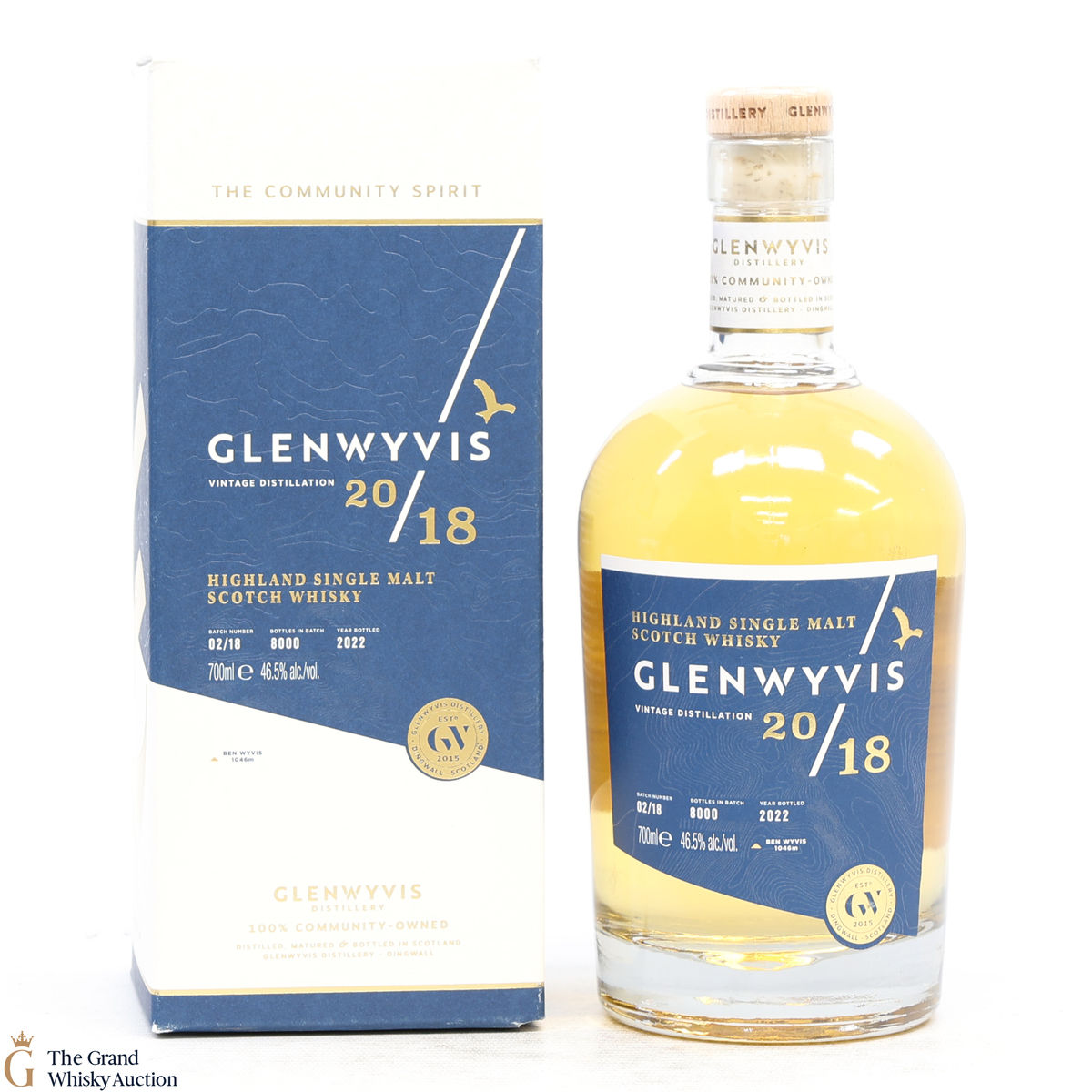 GlenWyvis - Highland Single Malt 2018 Batch 02/18