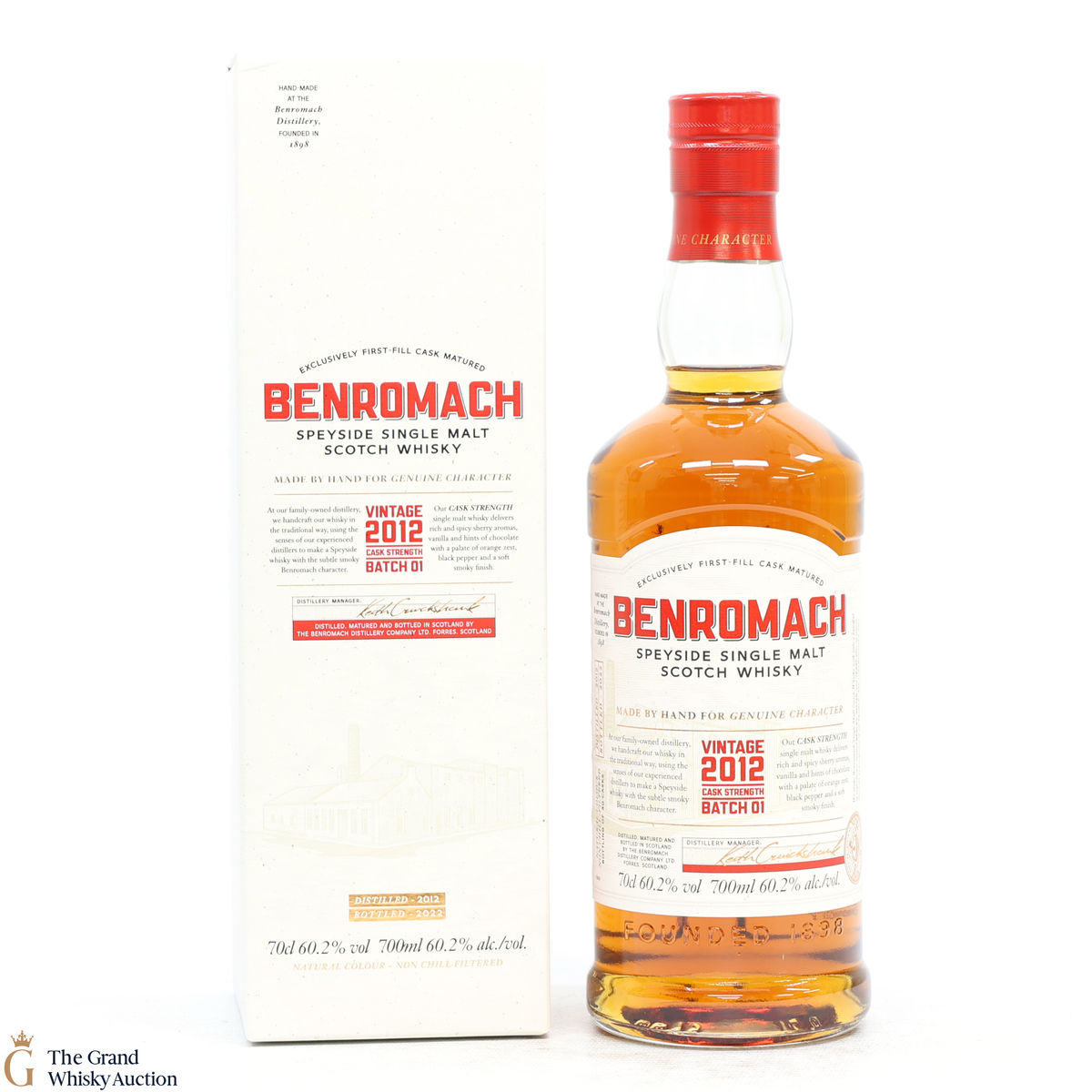 Benromach - Cask Strength Vintage 2012 Batch 1