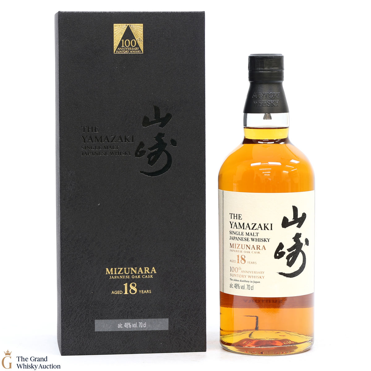 Yamazaki - 18 Year Old - Mizunara Cask - 100th Anniversary of Suntory Whisky