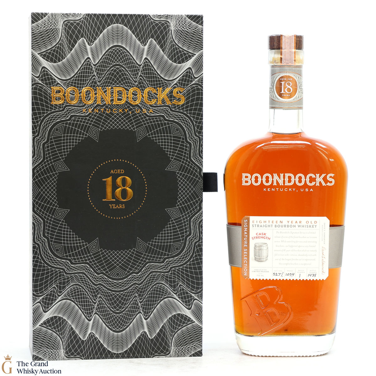 Boondocks - 18 Year Old - Cask Strength 52.7% (75cl)