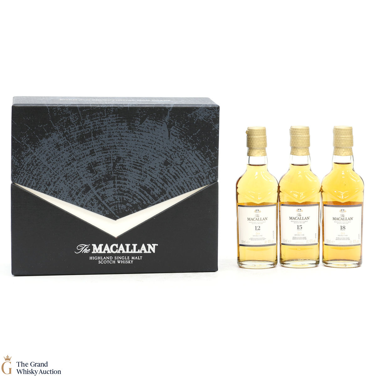 Macallan - 12, 15 & 18 YO Double Cask Set (3 x 5cl)