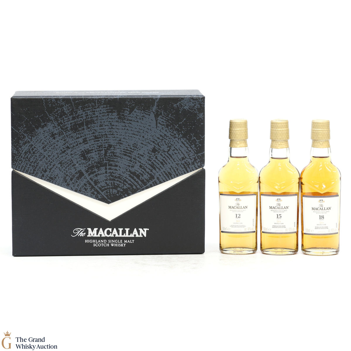 Macallan - 12, 15 & 18 YO Double Cask Set (3 x 5cl)