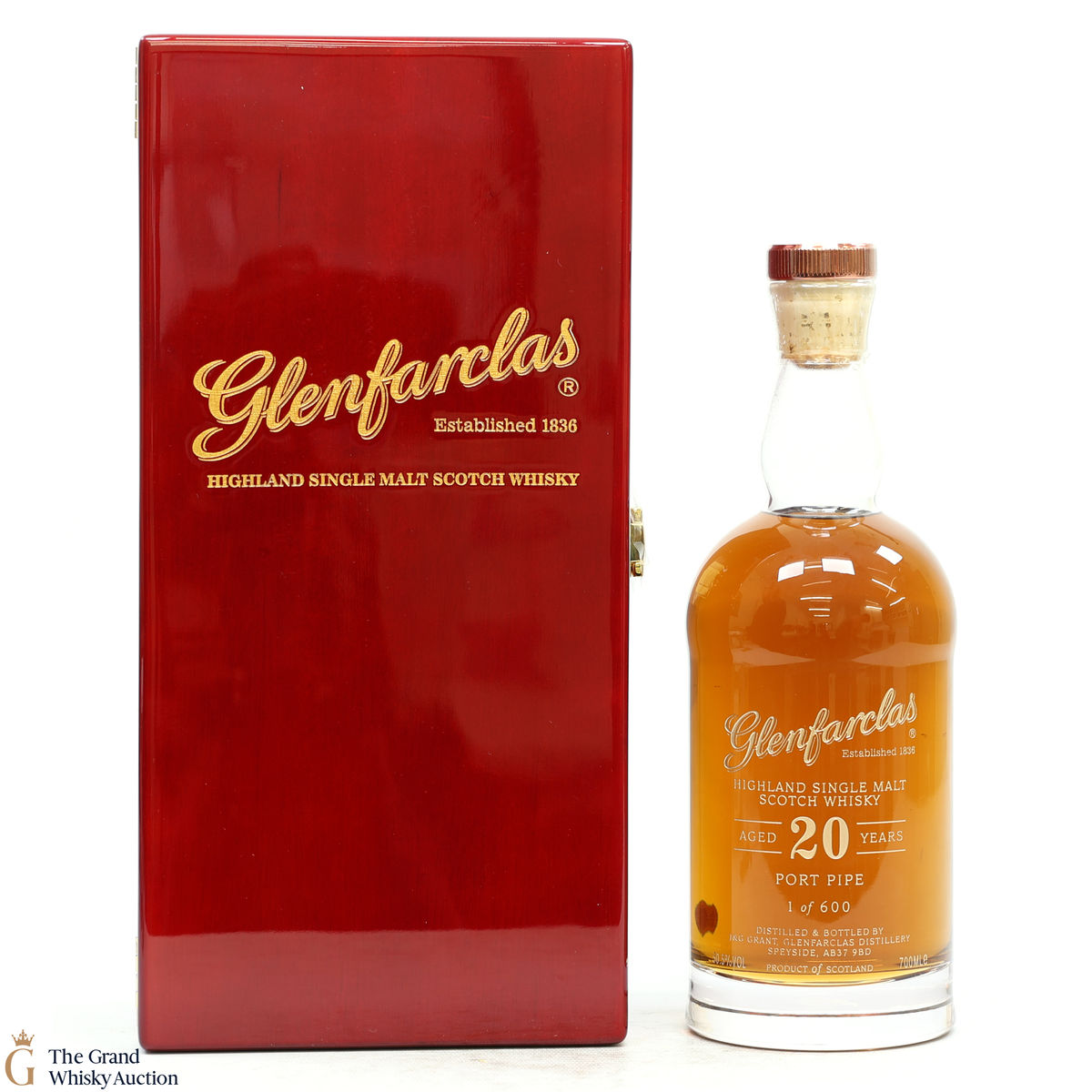 Glenfarclas - 20 Year Old - Port Pipe Decanter