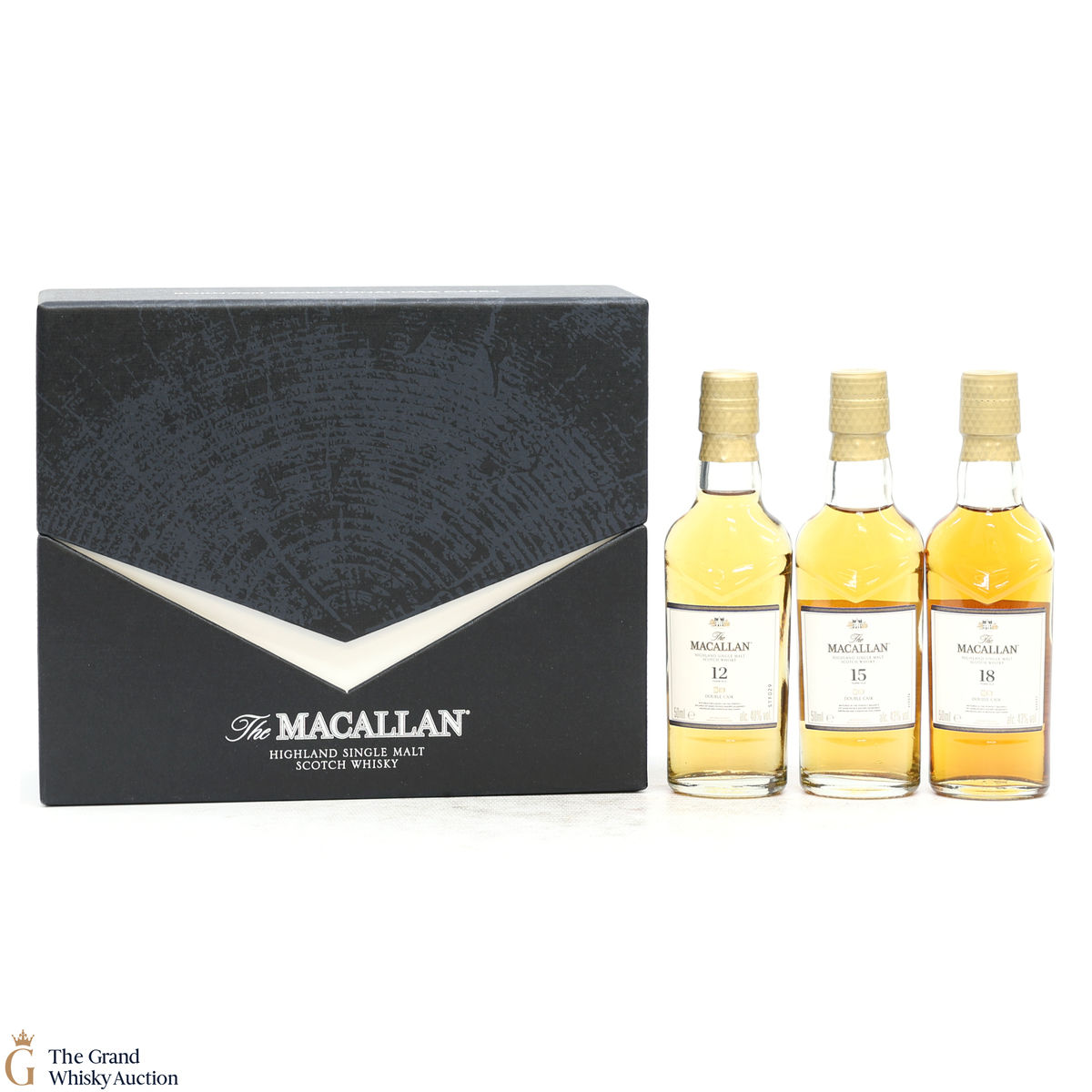 Macallan - 12, 15 & 18 YO Double Cask Set (3 x 5cl)