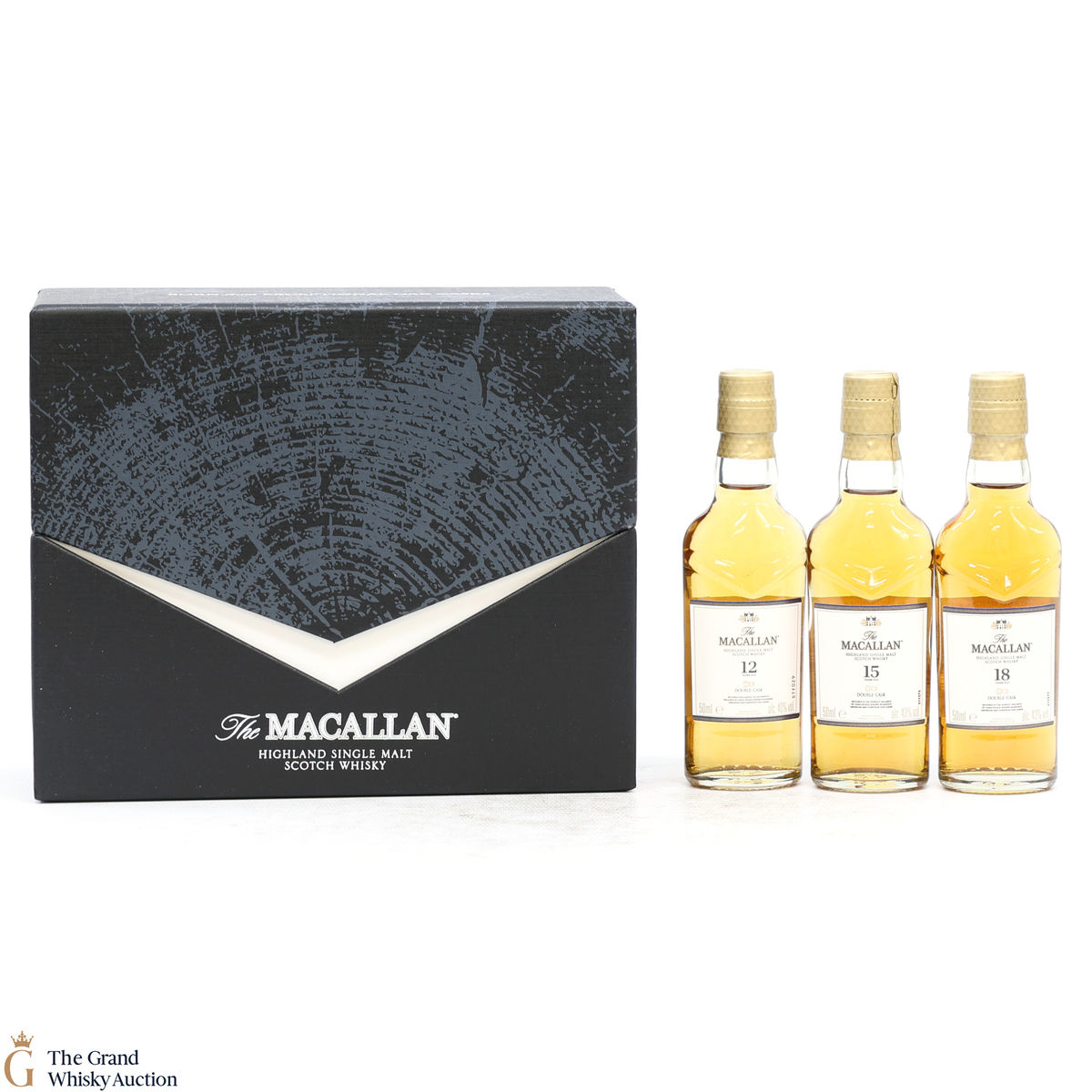 Macallan - 12, 15 & 18 YO Double Cask Set (3 x 5cl)