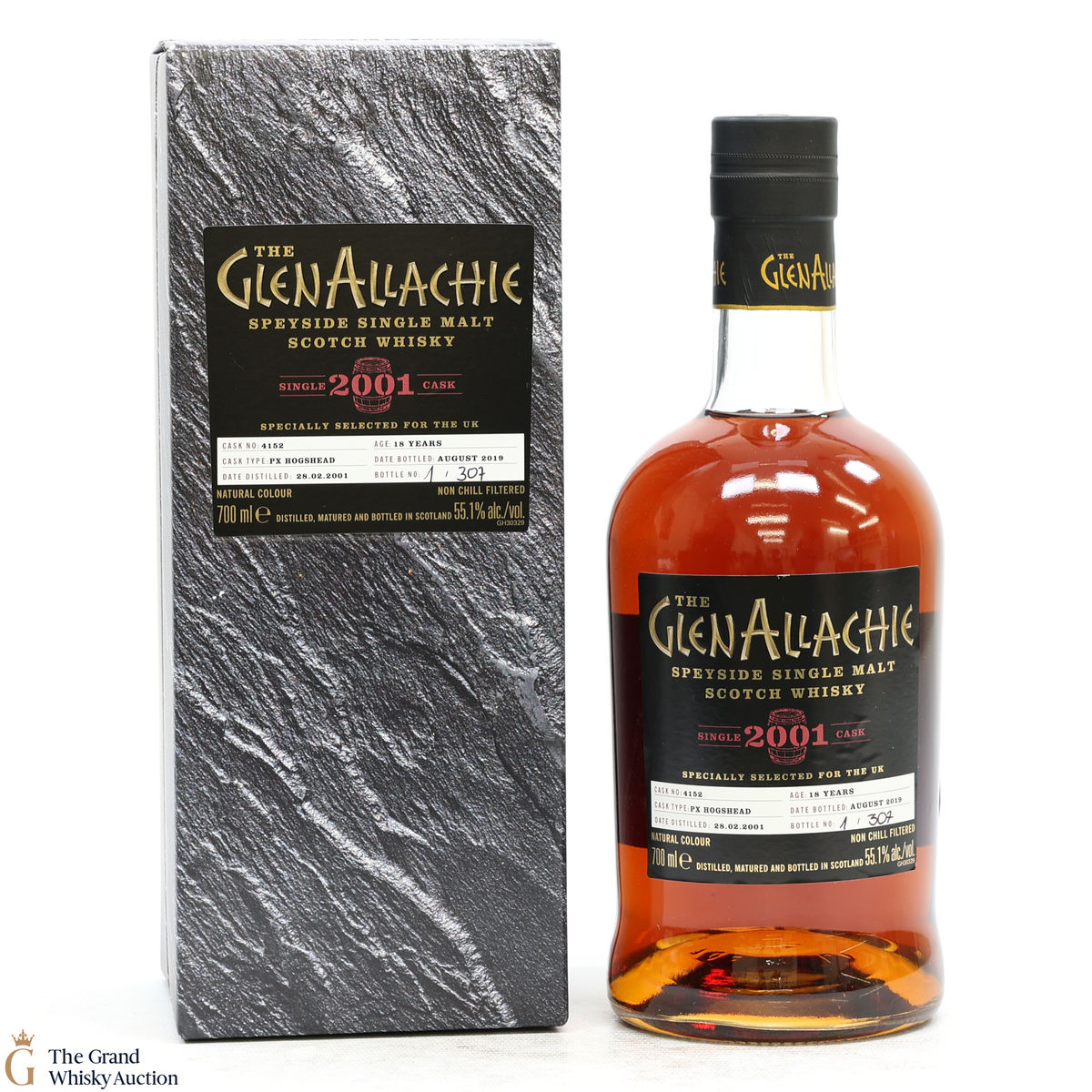 Glenallachie - 18 Year Old Cask #4152 2001 UK Exclusive