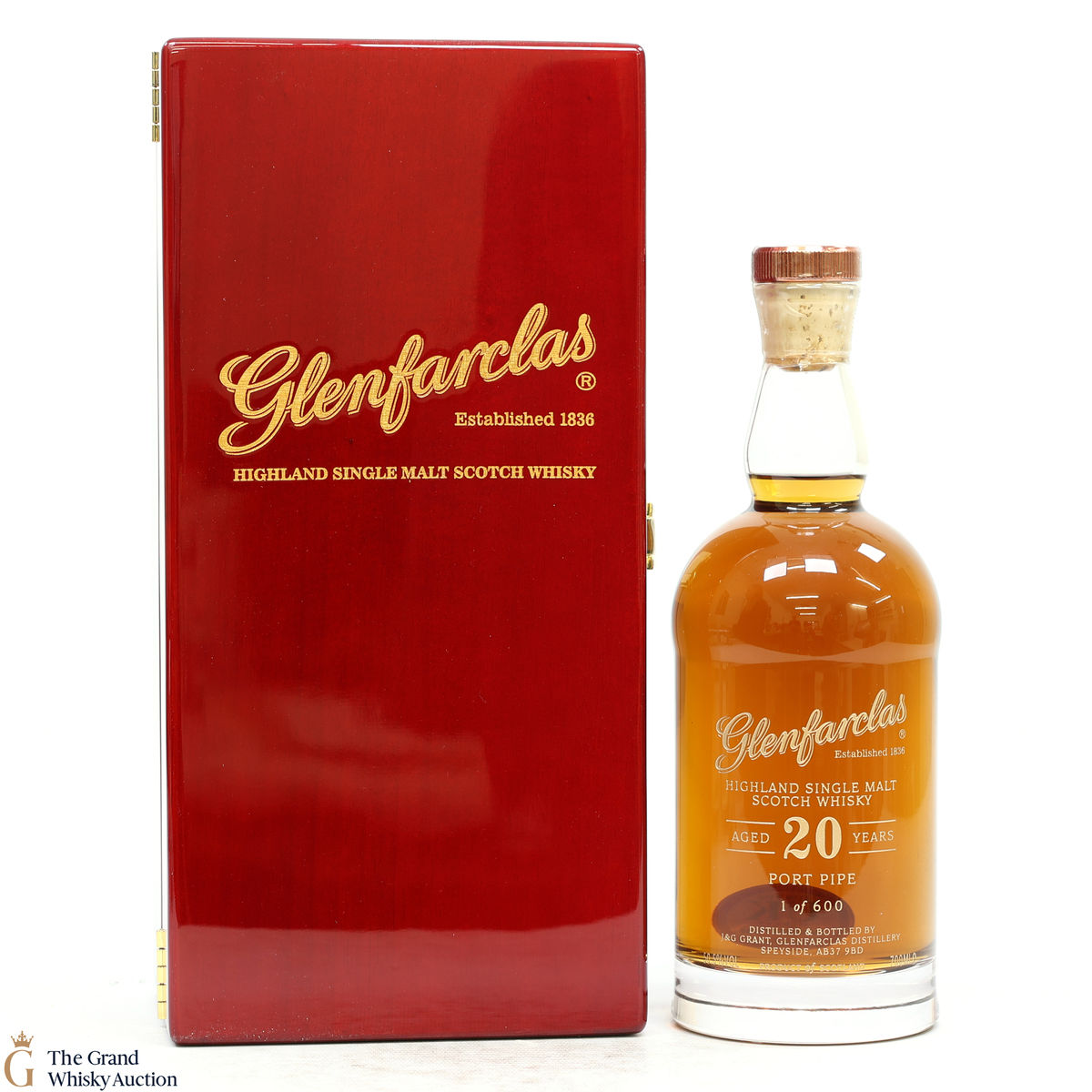 Glenfarclas - 20 Year Old - Port Pipe Decanter