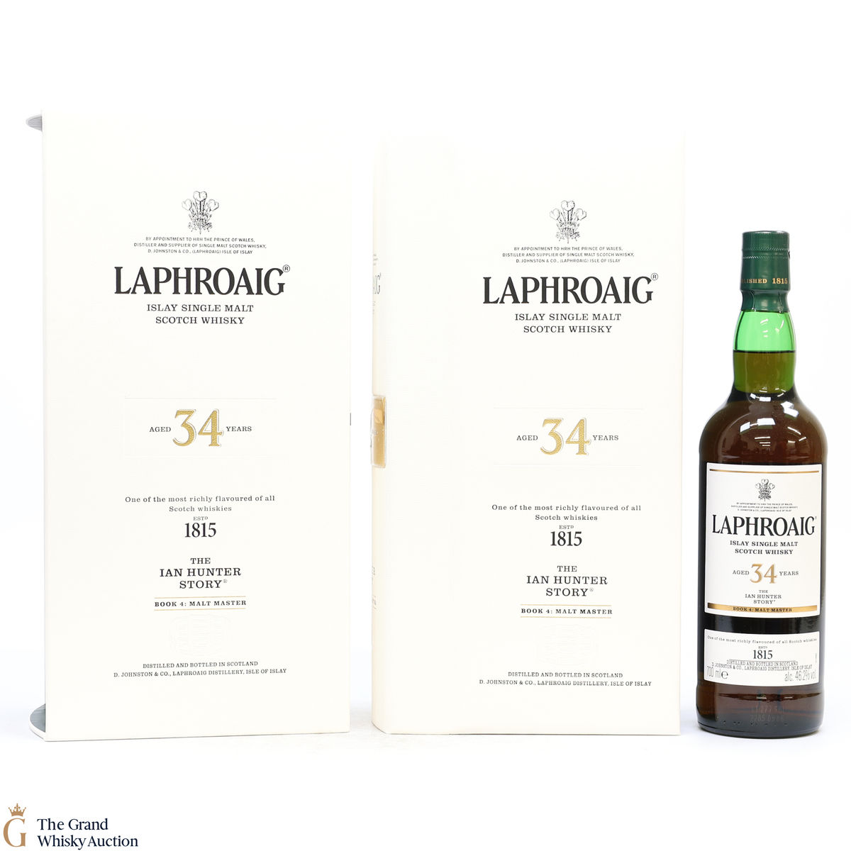 Laphroaig - 34 Year Old - The Ian Hunter Story - Book 4
