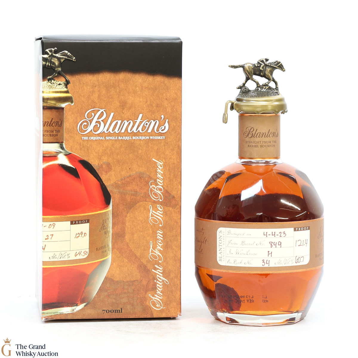 Blanton's - Straight From The Barrel - Cask Strength (60.7% ABV)