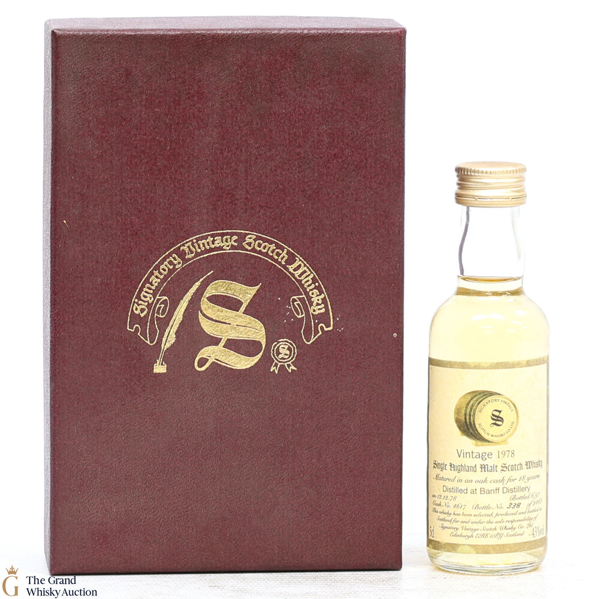 Banff - 18 Year Old 1978 - Signatory (5cl)