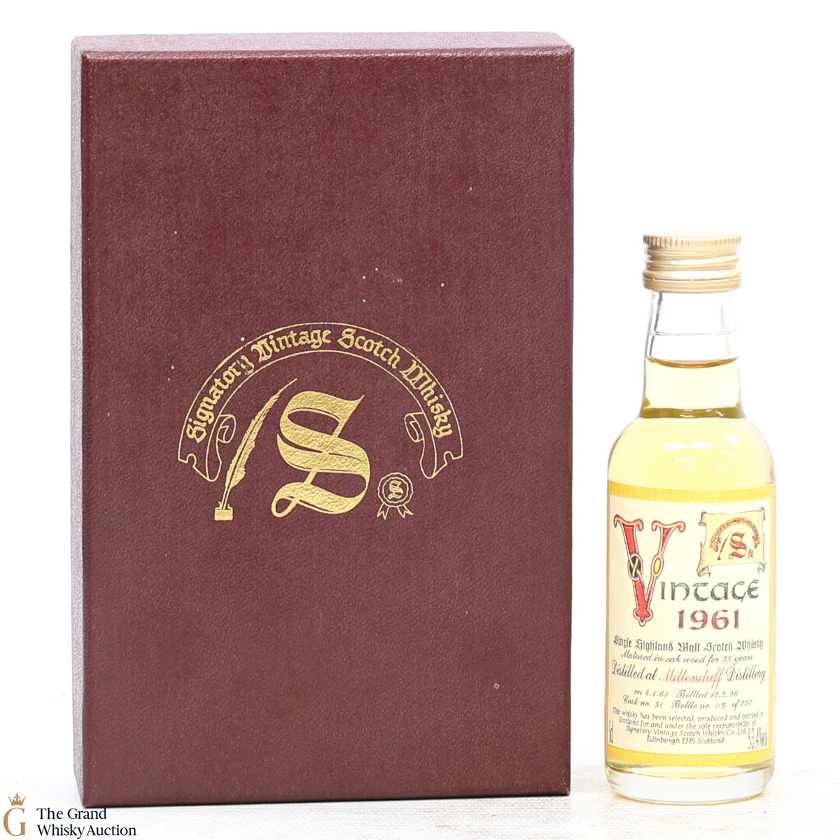 Miltonduff - 35 Year Old 1961 - Signatory Vintage (5cl)