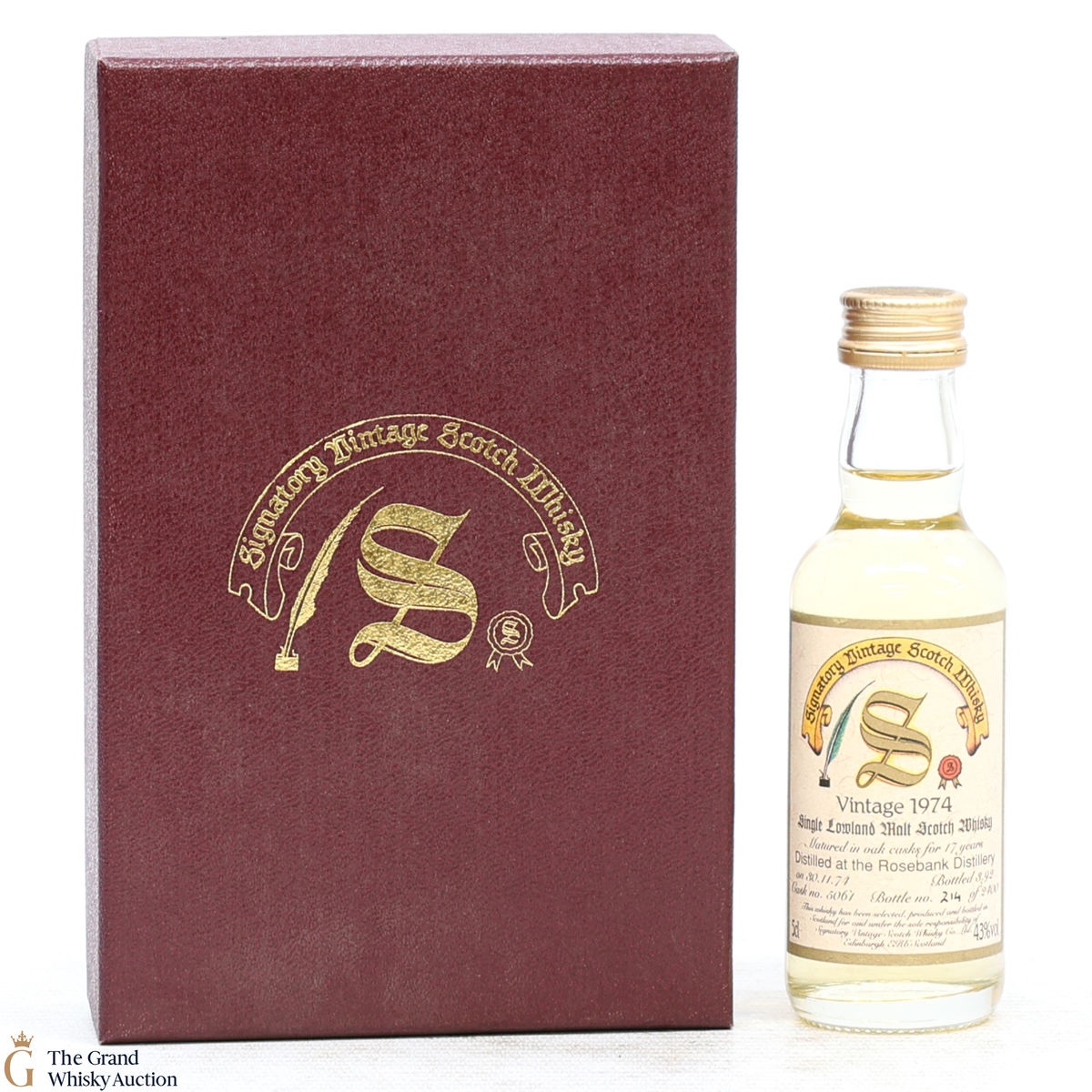 Rosebank - 17 Year Old 1974 - Signatory (5cl)