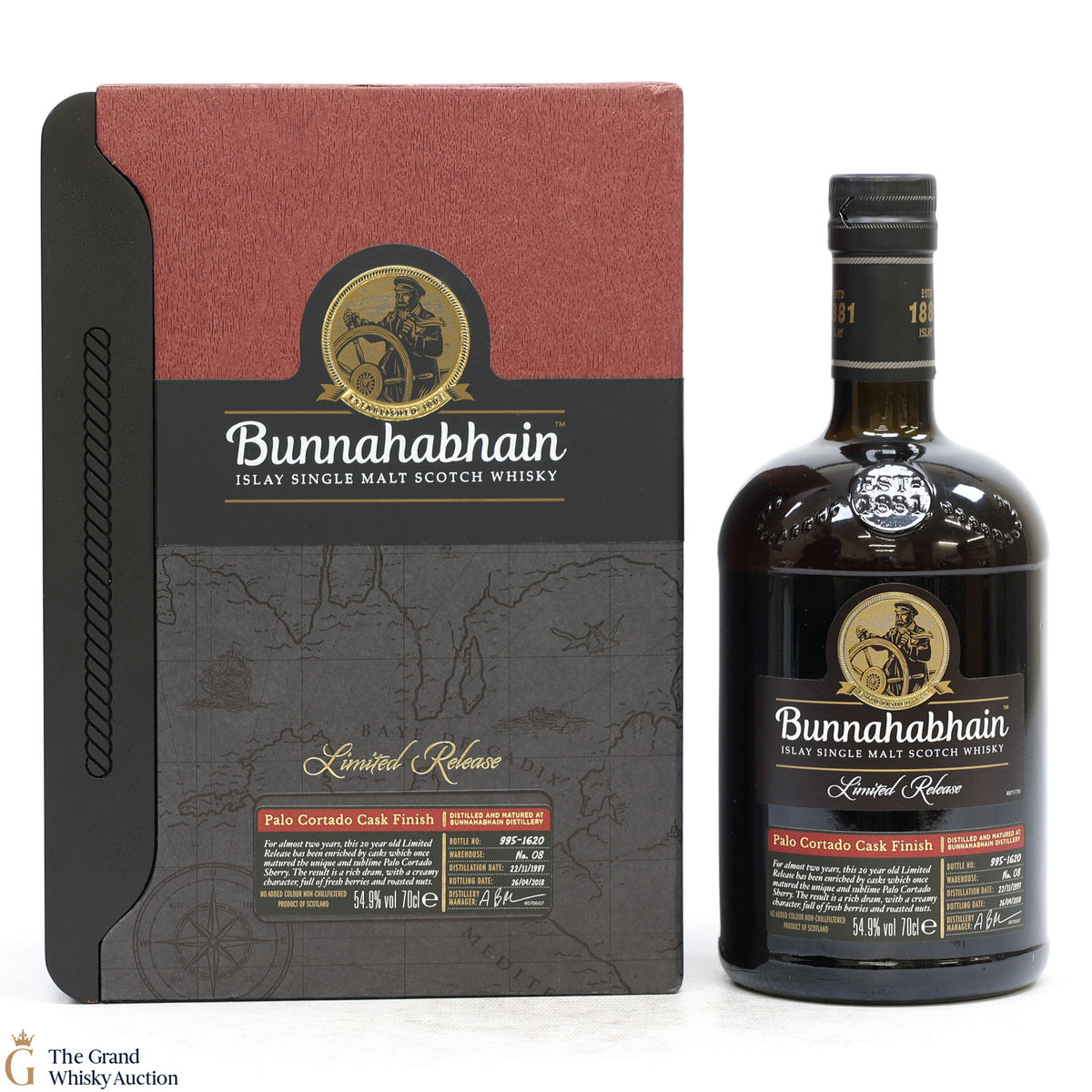 Bunnahabhain - 20 Year Old  - 1997 Palo Cortado Cask Finish