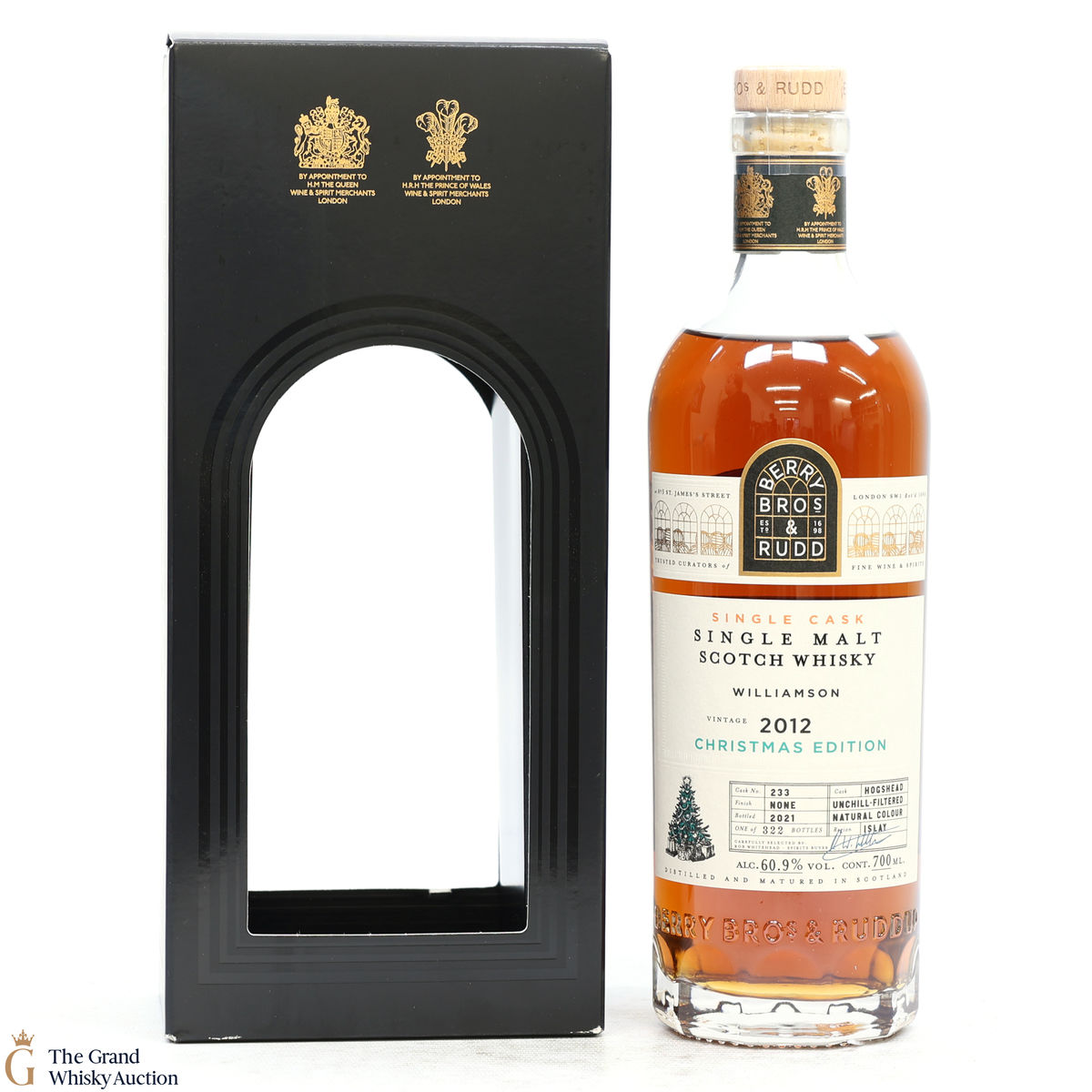 Laphroaig 'Williamson' - 2012 Berry Bros & Rudd #233 - Christmas Edition