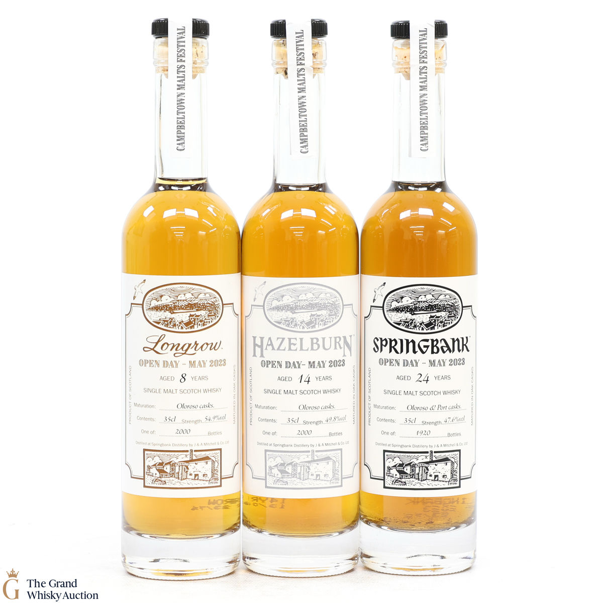Campbeltown Malts Festival Open Day 2023 (3 x 35cl)