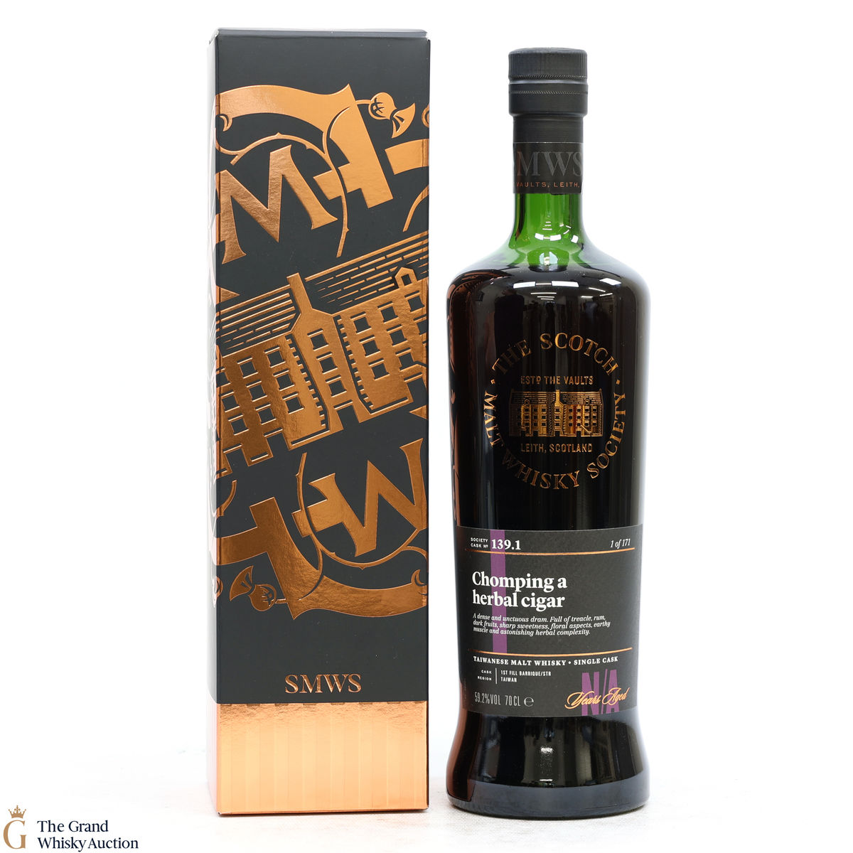 Kavalan - 139.1 SMWS - Chomping a Herbal Cigar