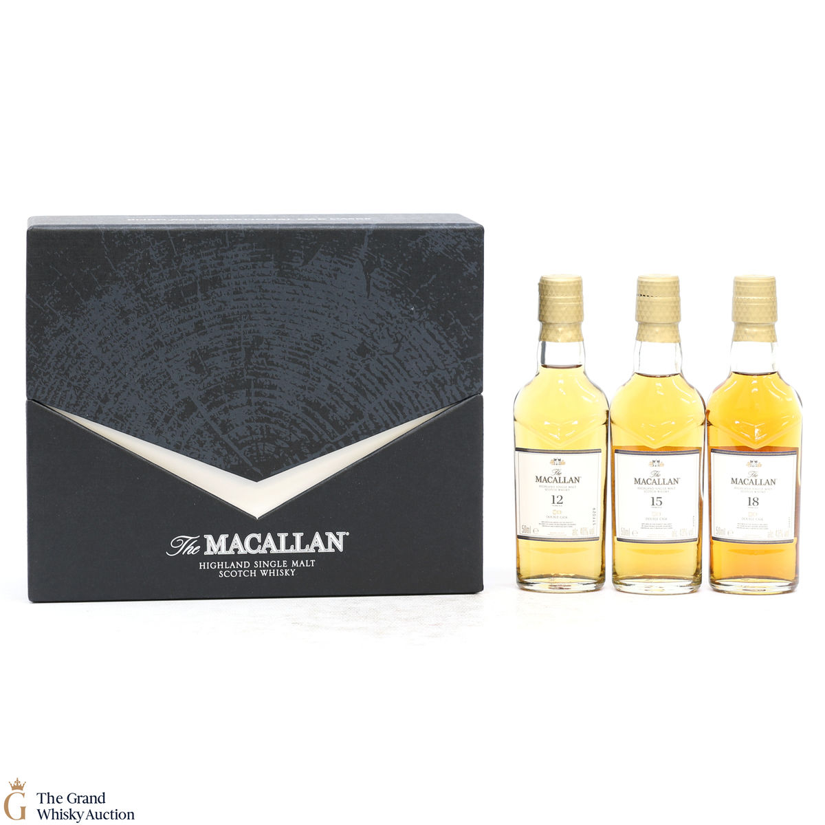 Macallan - 12, 15 & 18 YO Double Cask Set (3 x 5cl)