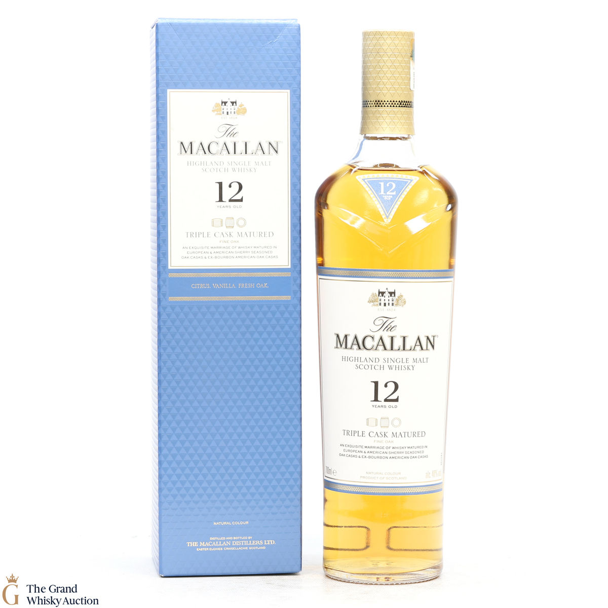 Macallan - 12 Year Old - Triple Cask (Fine Oak) 