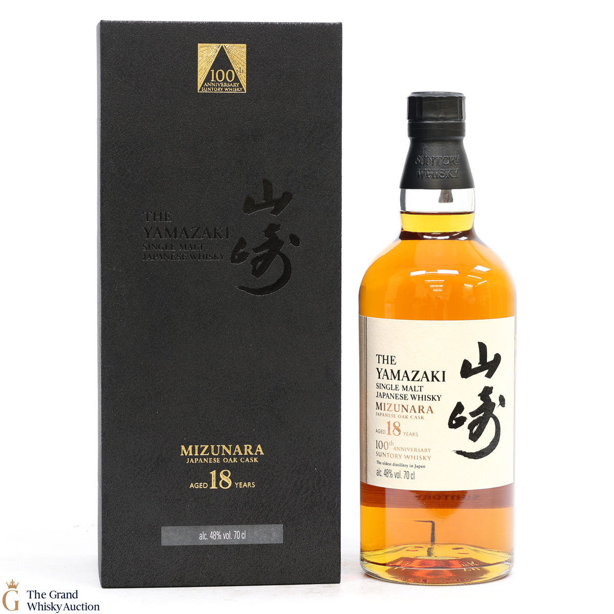 Yamazaki - 18 Year Old - Mizunara Cask - 100th Anniversary of Suntory Whisky