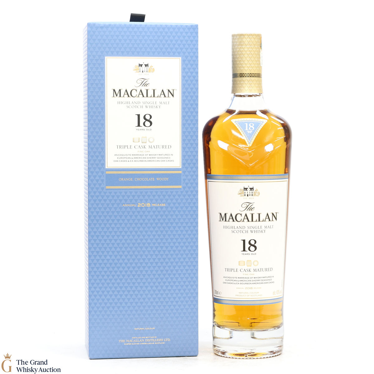 Macallan - 18 Year Old - Triple Cask 2018 (Fine Oak)