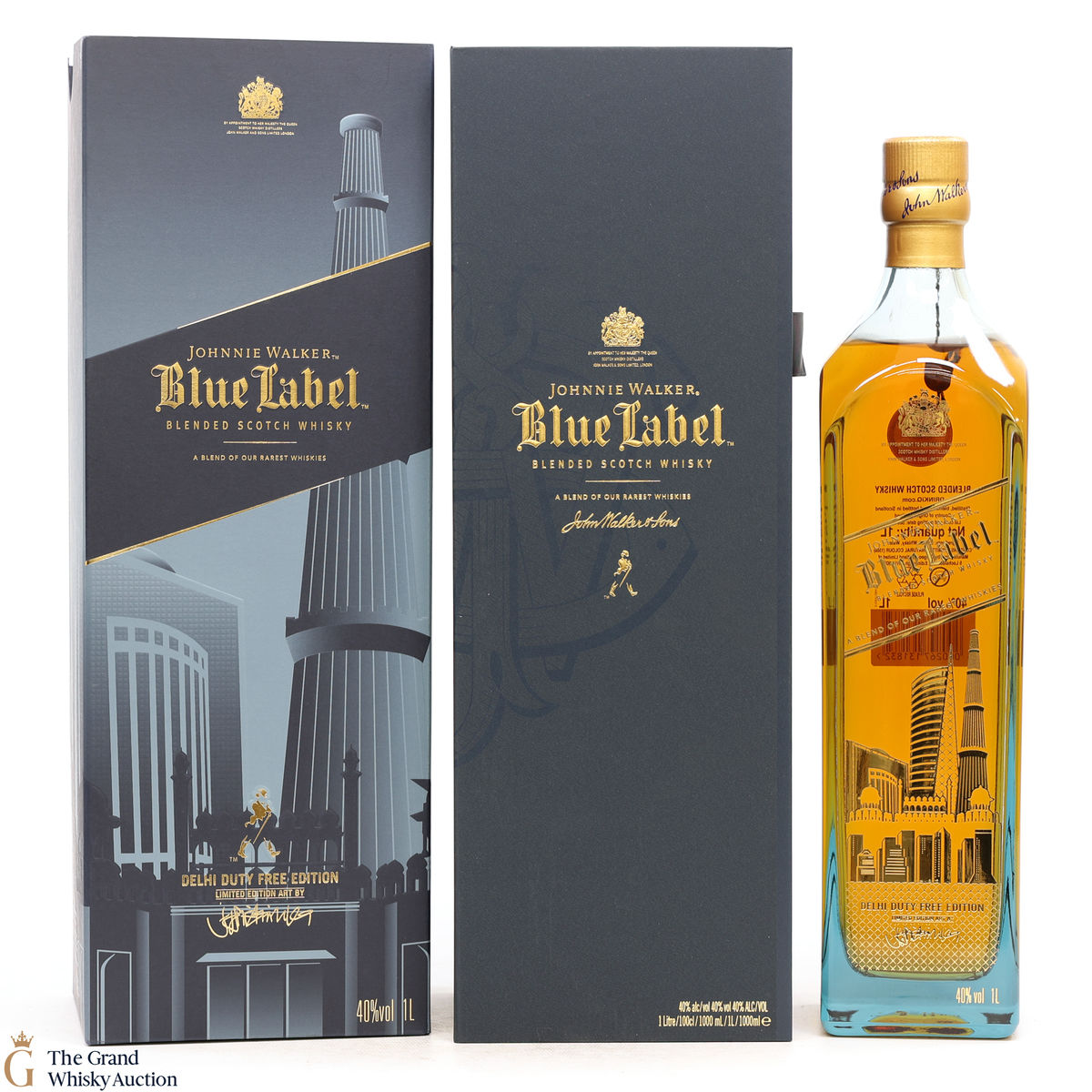 Johnnie Walker - Blue Label Delhi Limited Edition Travel Retail Exclusive 1L