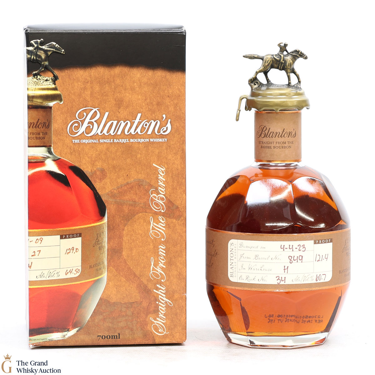 Blanton's - Straight From The Barrel - Cask Strength (60.7% ABV)