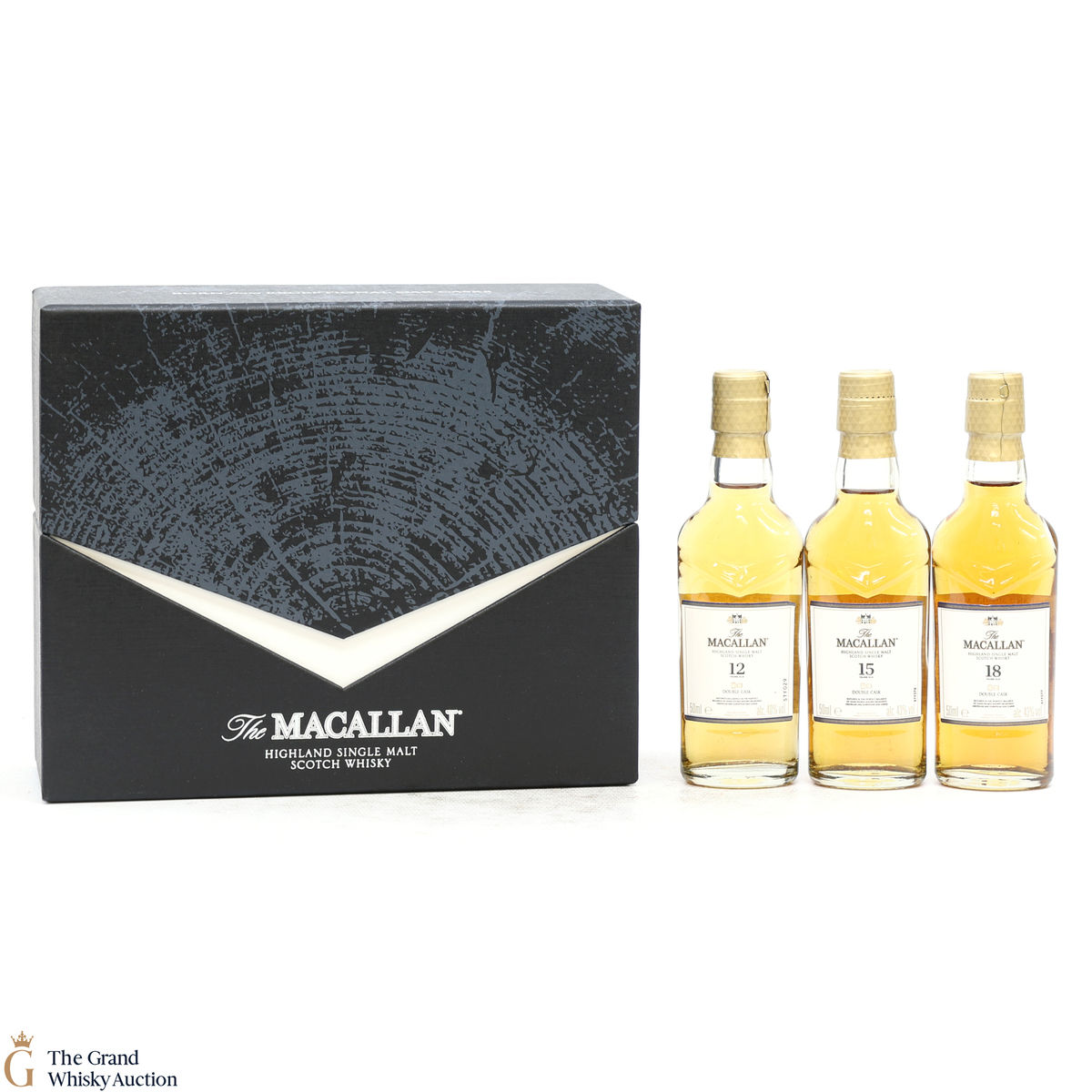 Macallan - 12, 15 & 18 YO Double Cask Set (3 x 5cl)