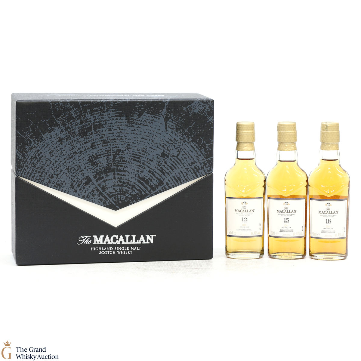 Macallan - 12, 15 & 18 YO Double Cask Set (3 x 5cl)