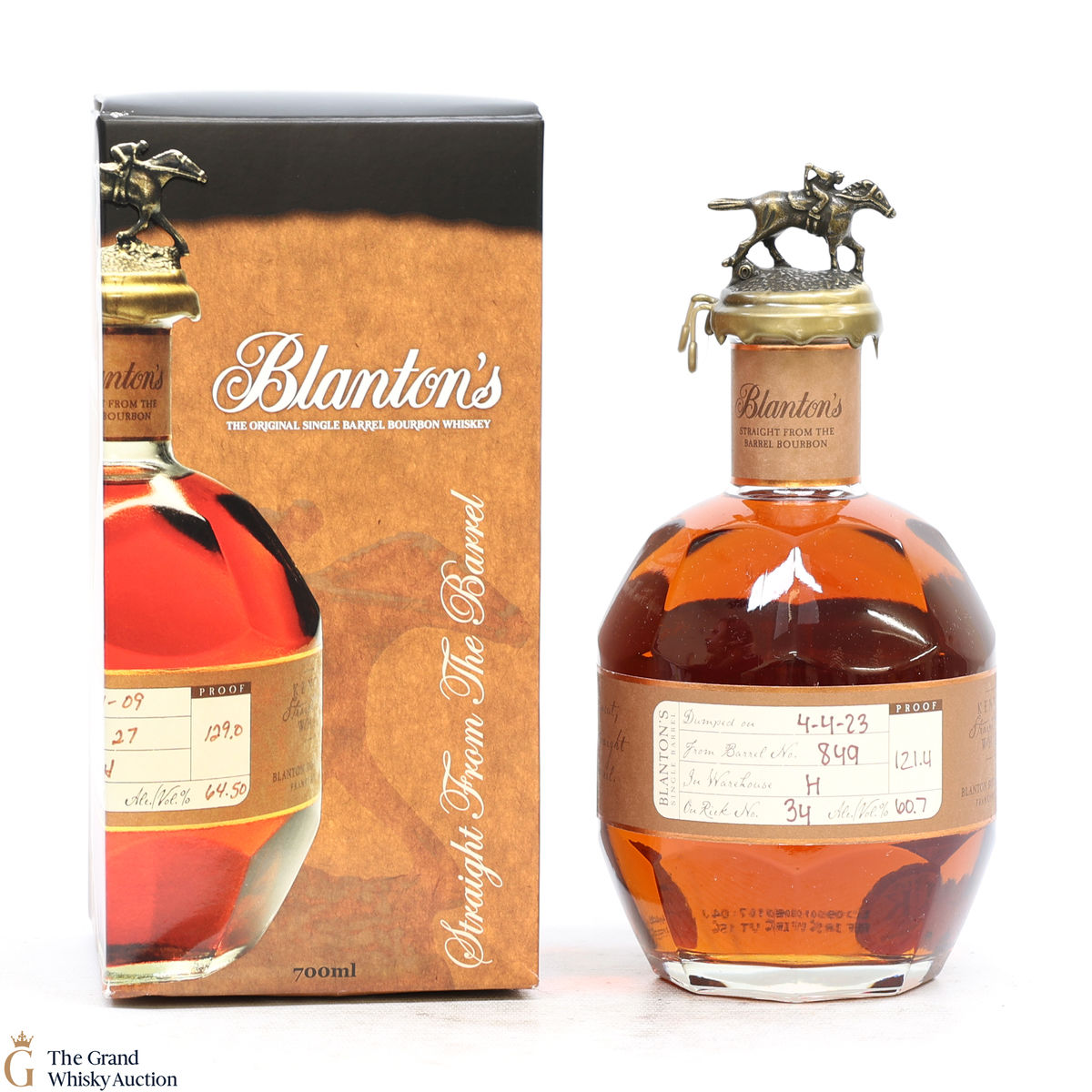 Blanton's - Straight From The Barrel - Cask Strength (60.7% ABV)