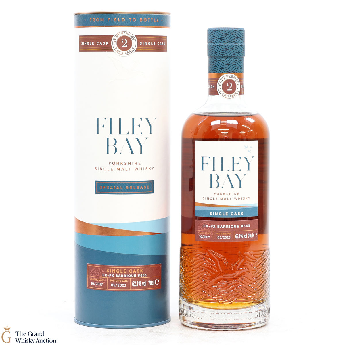 Filey Bay - Ex-PX Barrique Single Cask #663 - Yorkshire Single Malt